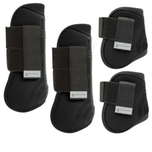 Waldhausen SET TENDON & FETLOCK BOOTS PRO Nero SET PROTEZIONI