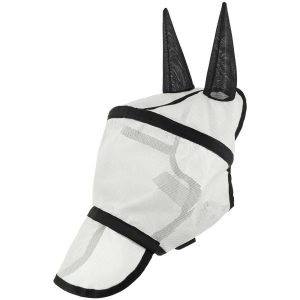 Maschera Antimosche E Anti Uv Protec Equitheme Argento